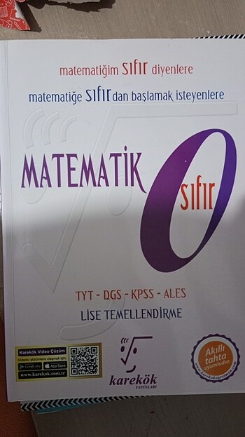 Karekök Yayınları Matematik Sıfır TYT Soru Bankası 