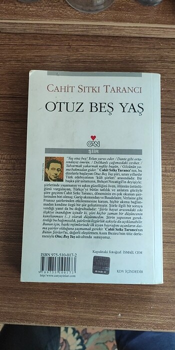  Cahit Sıtkı Tarancı Otuz beş yaş 