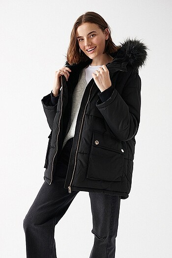 Mavi Jeans İçi Polar Mont