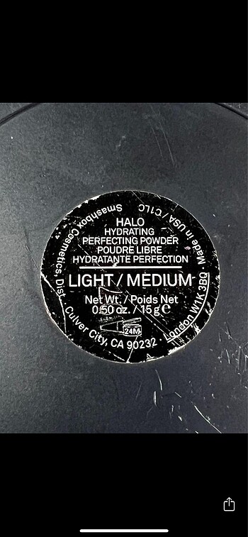  Beden Smashbox HALO HYDRATING PERFECTING