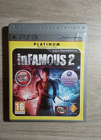 İnfamous 2 platinum PS3