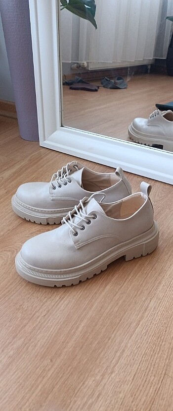 Loafer Nude Rengi Kadın Ayakkabi