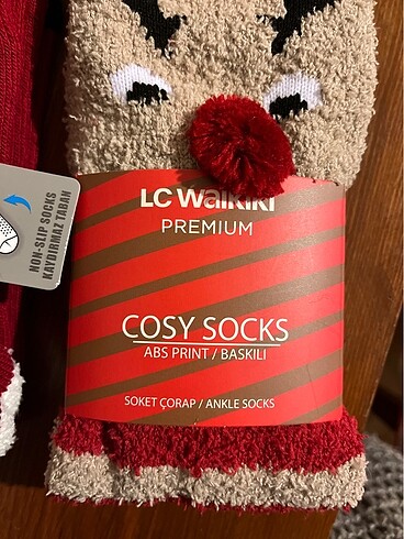  Beden Yılbaşı Çorabı -New year socks