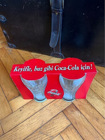 Paşabahçe Vintage ikili coca cola bardağı