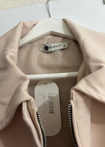 Bej Mini Ceket - Görsel 3