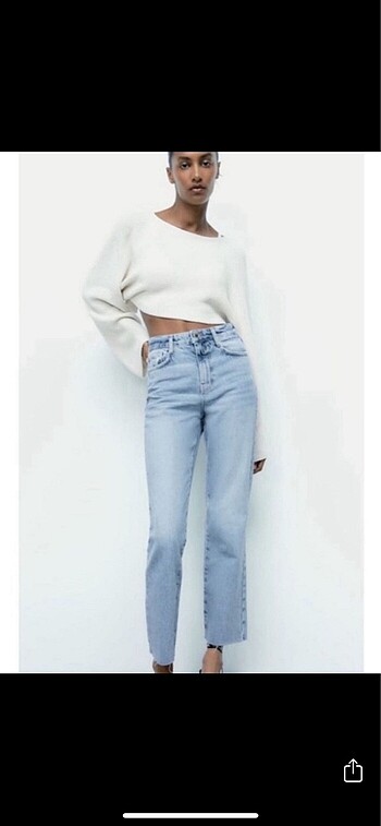 ZARA Orjinal STRAIGHT Fit 44/XXL Beden