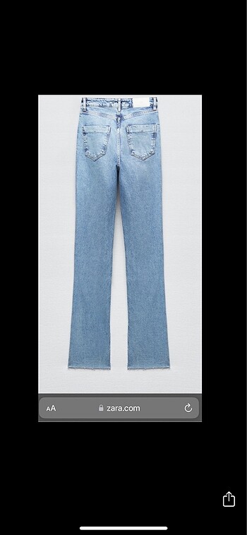 36 Beden ZARA Orjinal SLIM Flare Model 36/S Beden