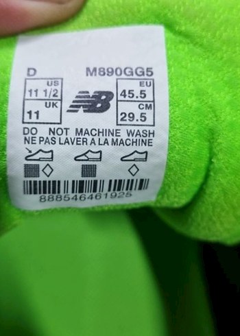 New Balance yeni Erkek Yeşil Koşu Ayakkabısı - Görsel 4