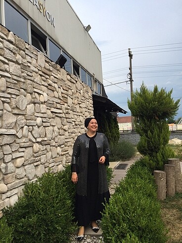 Tesettür ikili takım abaya