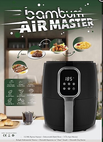 Airfryer Air master
