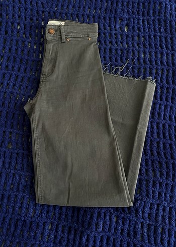 Stradivarius Vintage yüksek bel pantolon - Görsel 2