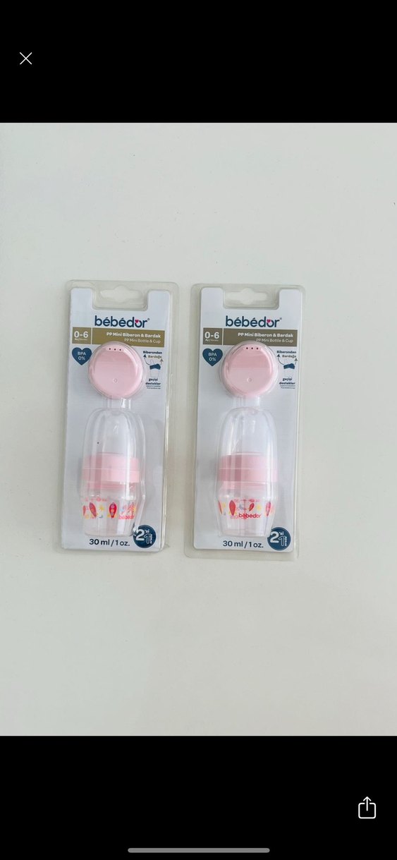 Bebek Biberonu Pastel Mavi - Görsel 2