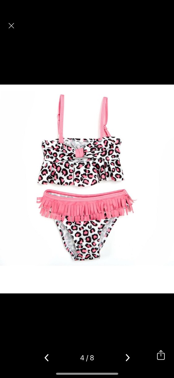 3 yaş Püsküllü Kız Bikini - Görsel 4