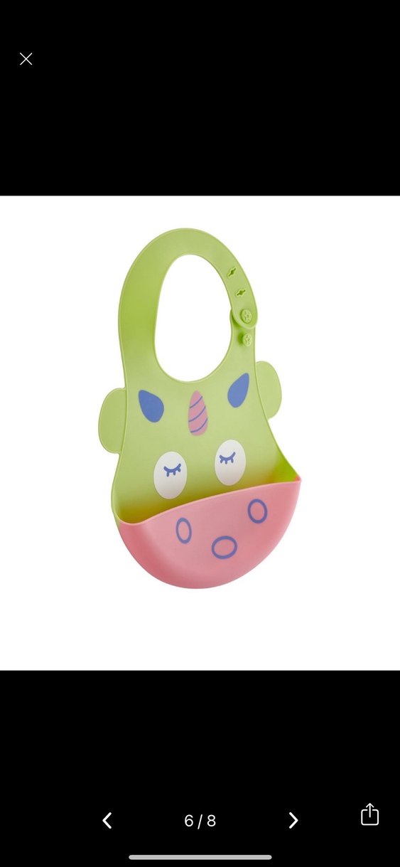 BabyJem Renkli Silikon Bebek Önlüğü - Görsel 5