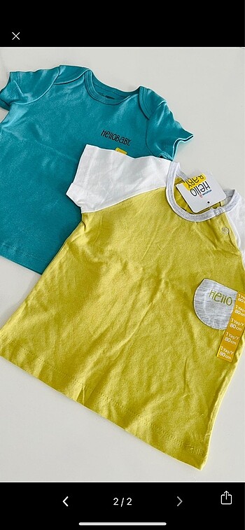 HelloBaby Tshirt 2li