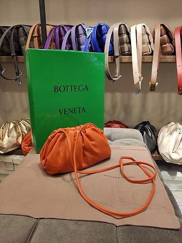 Mini Pouch Askılı Deri Çanta
