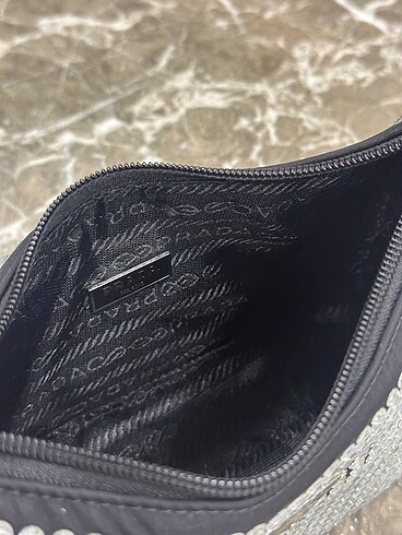 Beden siyah Renk Satin Mini Bag Kristal Taşlı