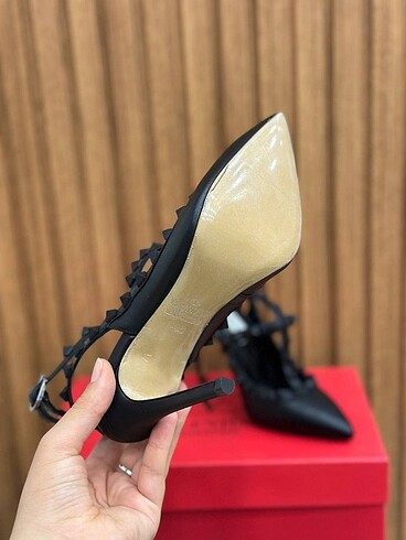 36 Beden siyah Renk Rockstud Pumps