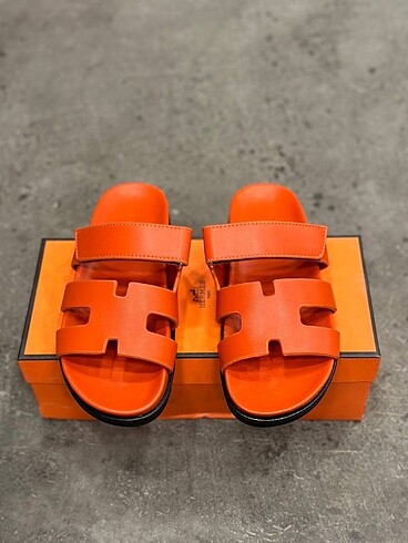 Hermes Chypre Leather Sandals