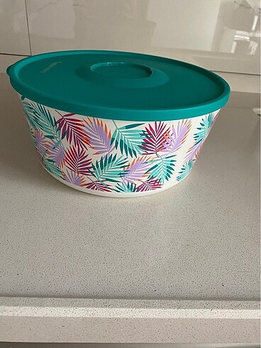 Beden turkuaz Renk Tupperware delüks set
