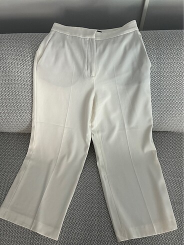xs Beden beyaz Renk Zara Culotte Pantolon