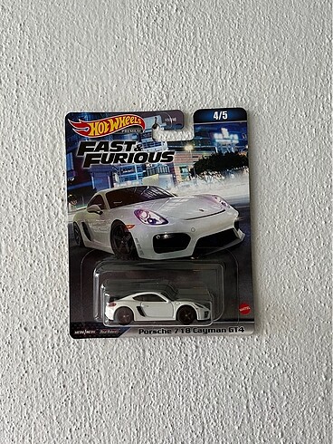 Porsche 718 cayman hot wheels