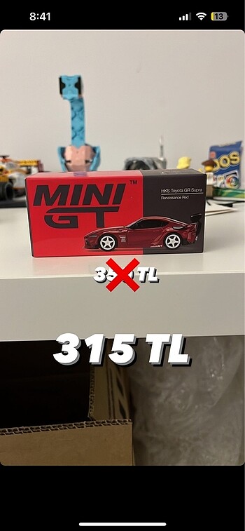 Mini gt HKS supra