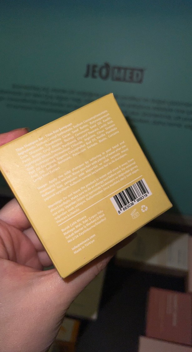 Miseca katı  Şampuan Barı 105g - Görsel 3