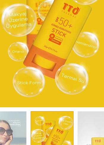TTO Güneş Koruyucu Stick SPF 50+ - Görsel 3