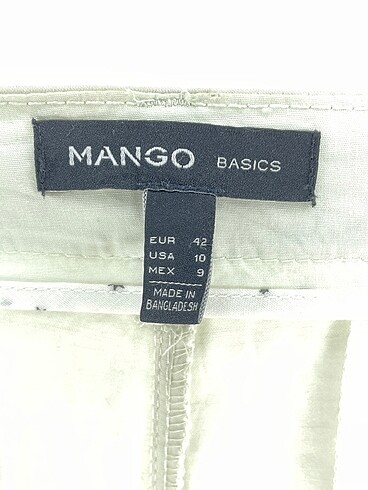 42 Beden çeşitli Renk Mango Kumaş Pantolon %70 İndirimli.