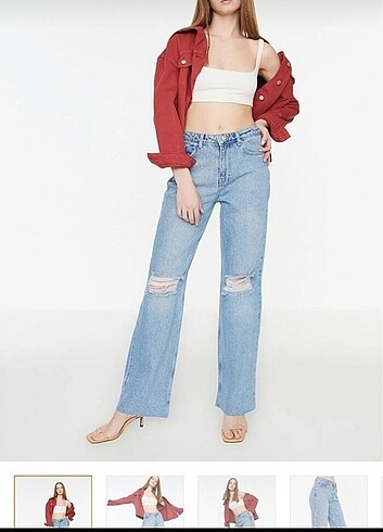 Trendyol milla oversize wide leg jean