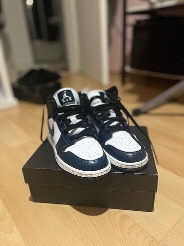 37 Beden mavi Renk Air jordan spor ayakkabı temiz az giyildi