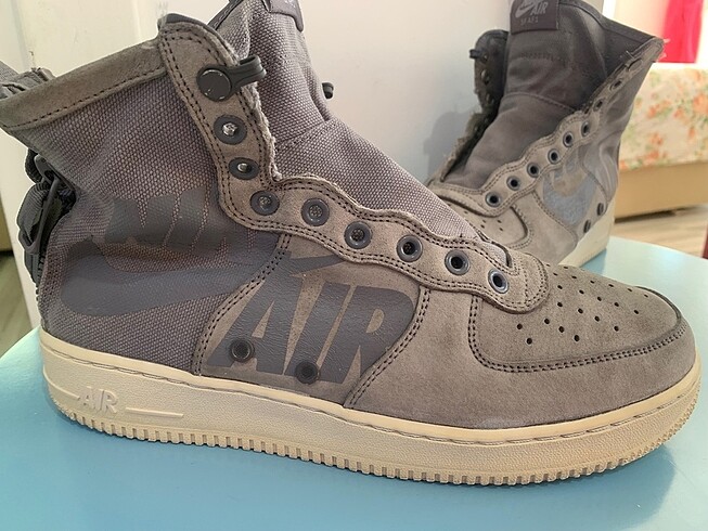 42.5 Beden gri Renk Nike Air Force 1 Mid