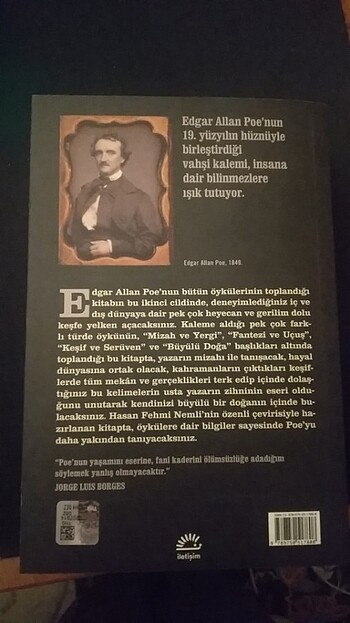  Edgar Allan Poe - Bütün Öyküleri / Cilt 2 (cilt 1 yok )