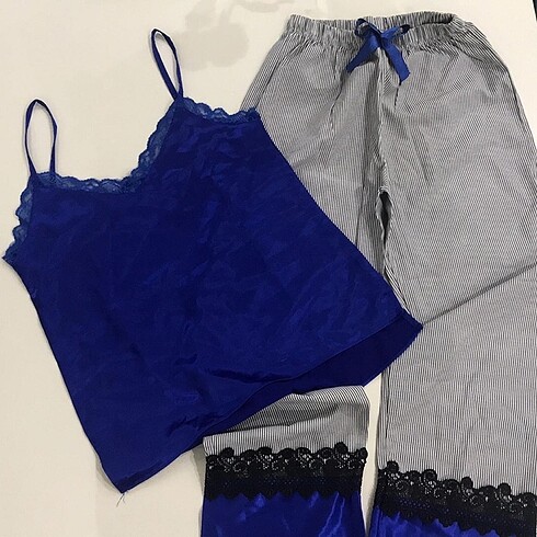 s Beden Pembiş home wear yazlık pijama takımı