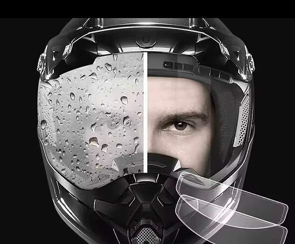 Kask buğu önleyici pinlock - Görsel 2