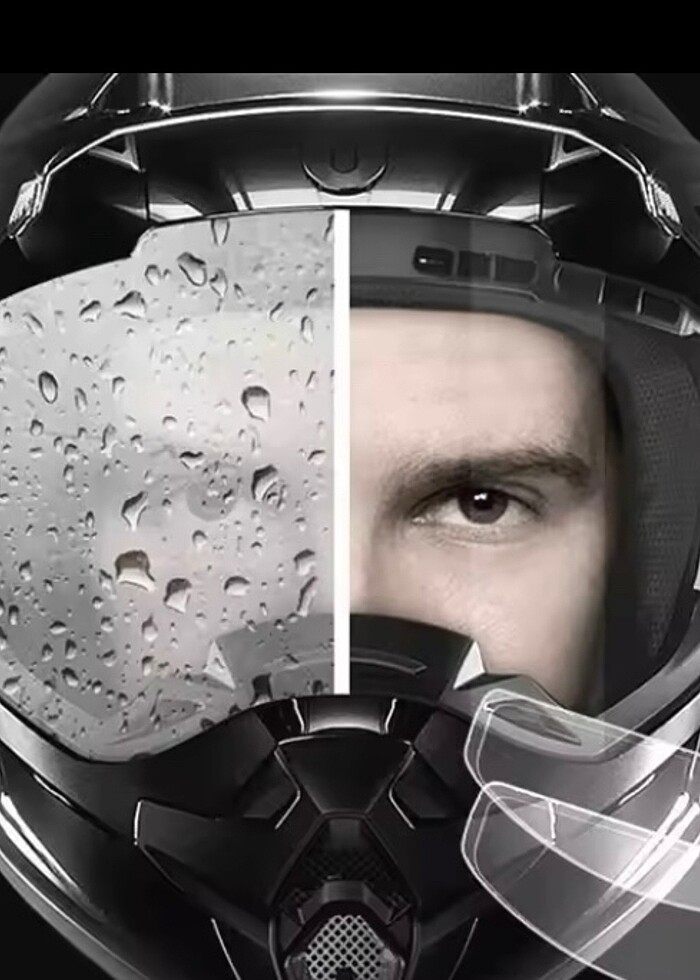 Kask buğu önleyici pinlock - Görsel 2