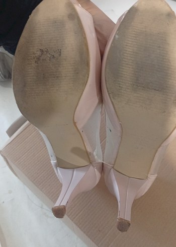 Pembe Platform Topuklu Kadın Stiletto - Görsel 3