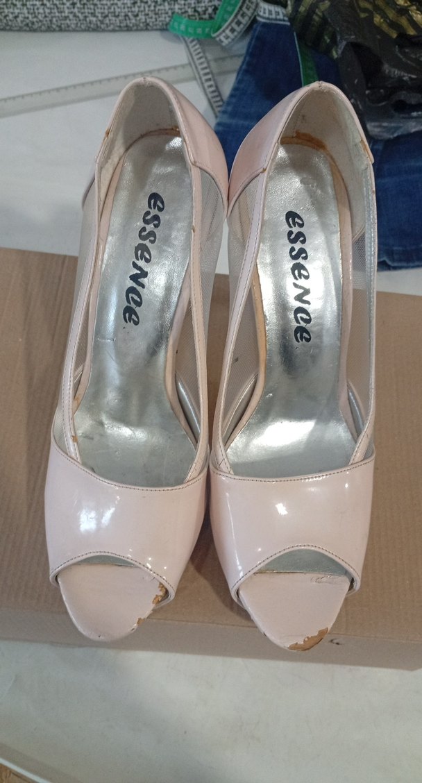 Pembe Platform Topuklu Kadın Stiletto - Görsel 2