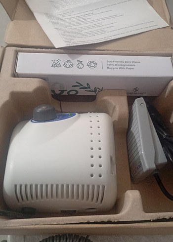 Beyaz Kişisel Bakım Cihazı manikür pedikür - Görsel 6