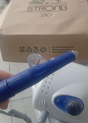 Beyaz Kişisel Bakım Cihazı manikür pedikür - Görsel 3