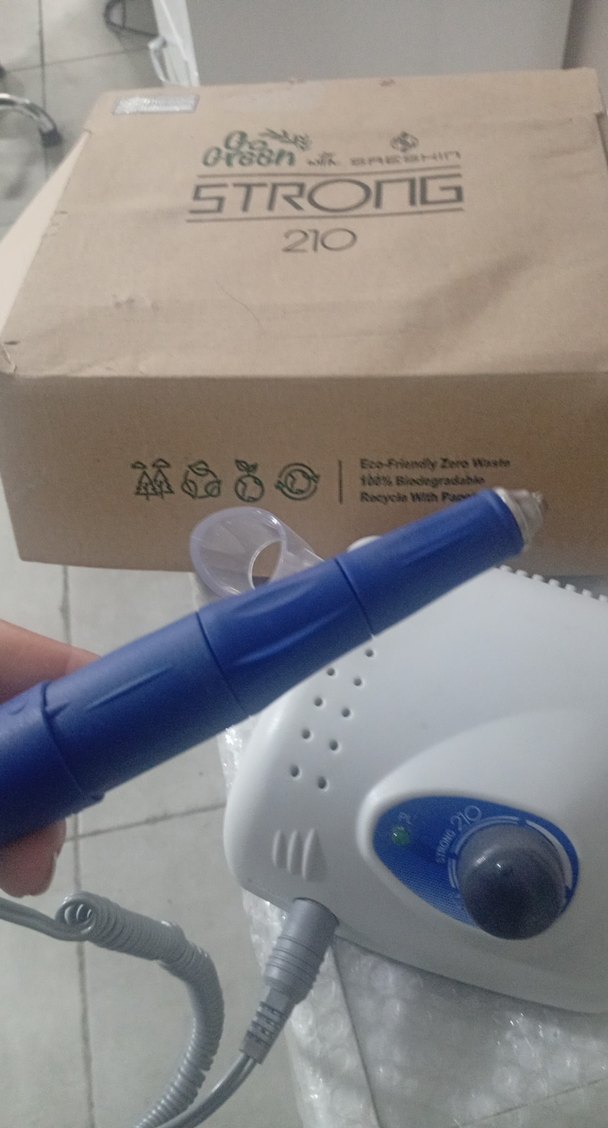 Beyaz Kişisel Bakım Cihazı manikür pedikür - Görsel 3