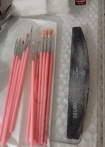 Protez tırnak seti tam set Manikür ve Pedikür Seti - Görsel 11