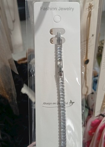 Gümüş taşlı parlak şu yolu Bileklik - Görsel 3