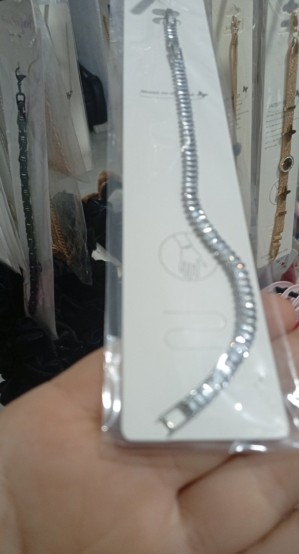 Gümüş taşlı parlak şu yolu Bileklik - Görsel 2