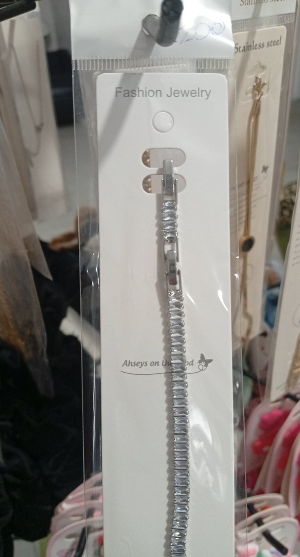 Gümüş taşlı parlak şu yolu Bileklik - Görsel 3