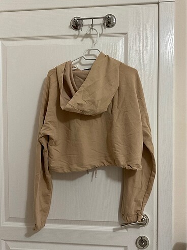 l Beden camel Renk Taş rengi sweatshirt