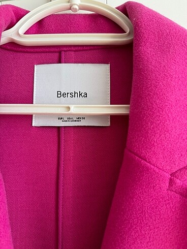 m Beden Bershka kaban pembe