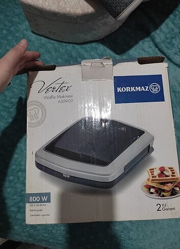 Kullanılmamış sıfır waffle Makinesi 