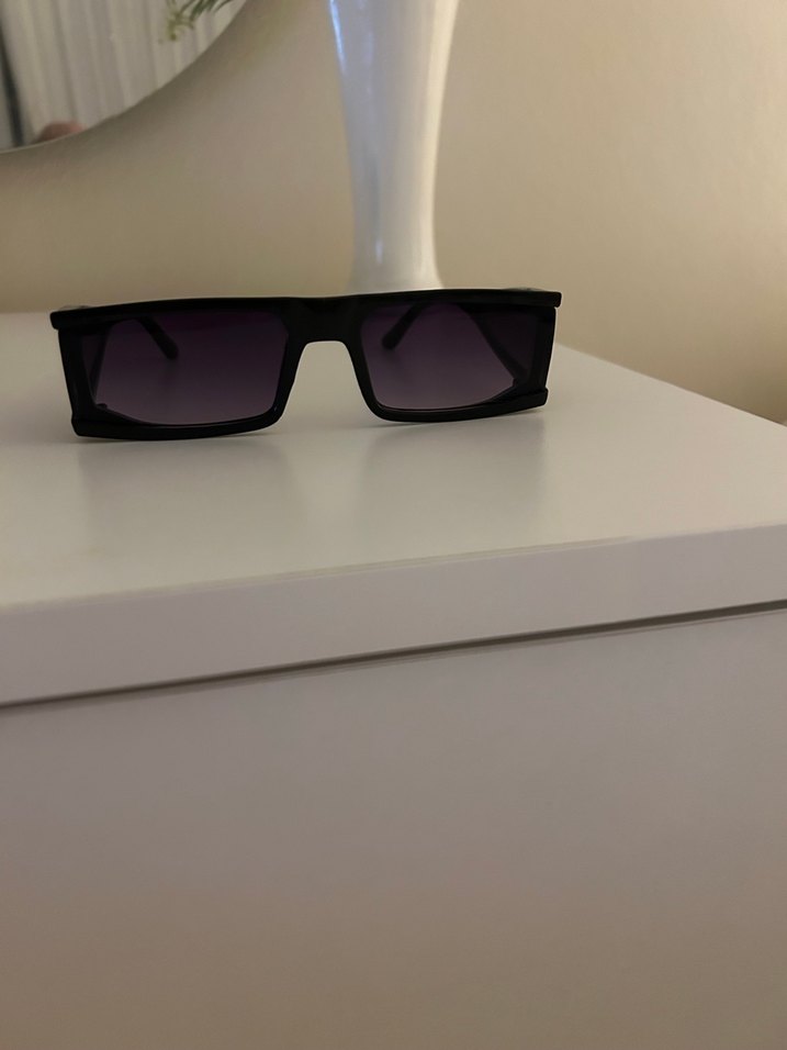 Kadın Siyah güneş Gözlük - Görsel 2